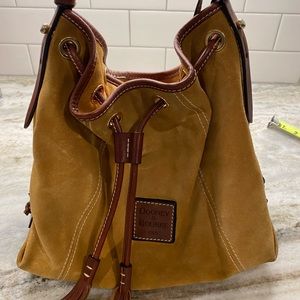 Vintage doone and bourke suede purse